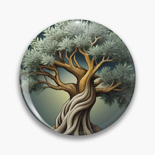 Item preview, Ancient Olive Tree Round designed and sold by Lelijo.
