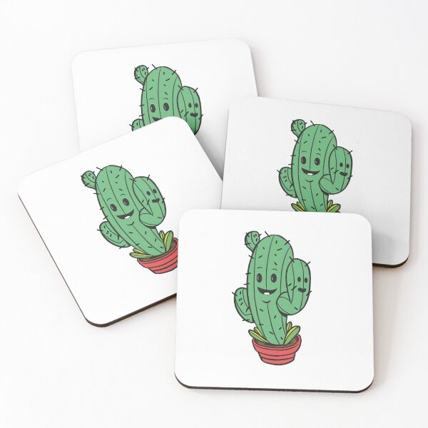 Item preview, happy Cactus simle Sticker designed and sold by meri88design.