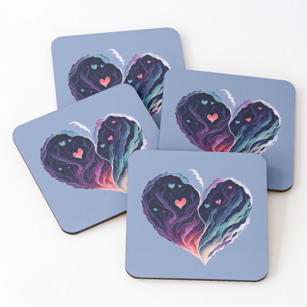 Item preview, Starry Hearts  designed and sold by Digiheart.