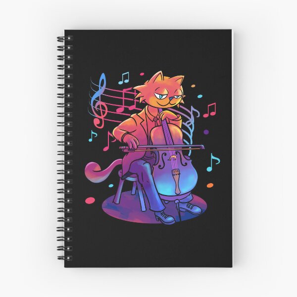 Item preview, Cello Cat Player Classical Cool Elegant Orchestra designed and sold by Animals Retro.
