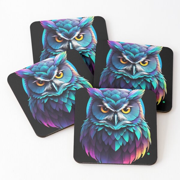 Item preview, Owl Moonlight: Nocturnal Wisdom✨✨ designed and sold by firecard.
