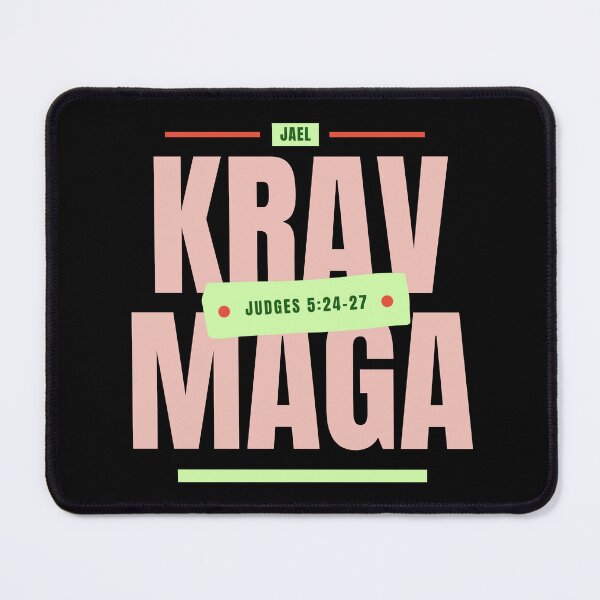 Item preview, Jael - Krav Maga for Women - Judges 5:24-27 - Pink designed and sold by printthisslogan.
