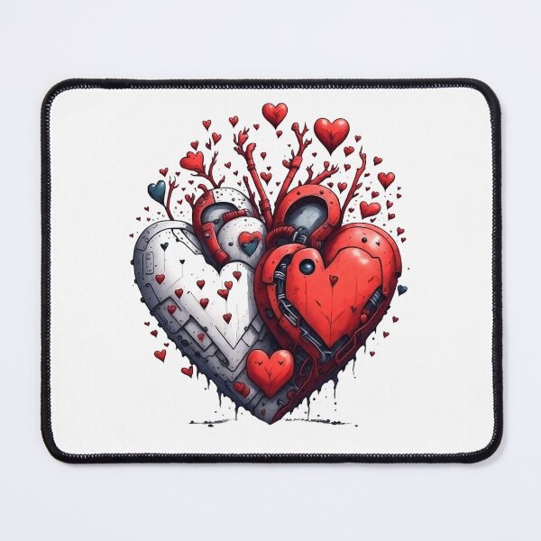 Item preview, Cute Robot Hearts in Love designed and sold by Digiheart.