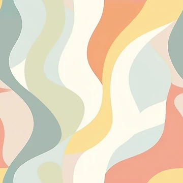 Artwork thumbnail, Pastel wave pattern by TrPatternLab