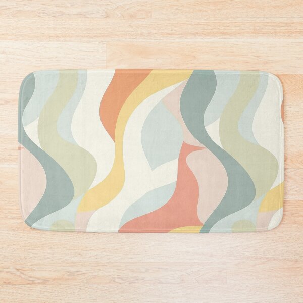 Item preview, Pastel wave pattern designed and sold by TrPatternLab.