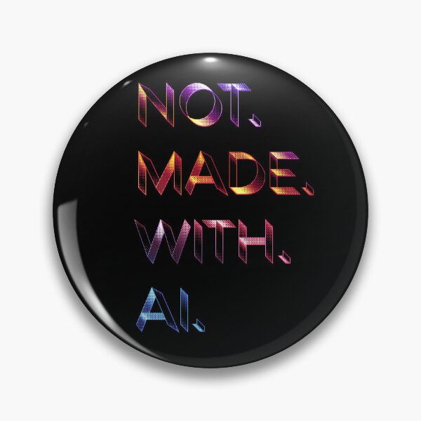 Item preview, Not.Made.With.AI. - Neonsynth designed and sold by kazillion.