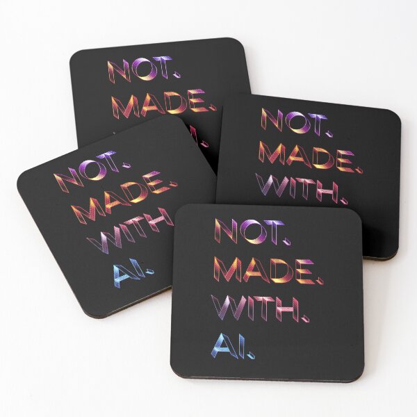 Item preview, Not.Made.With.AI. - Neonsynth designed and sold by kazillion.