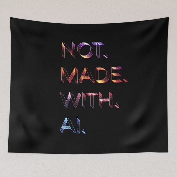 Item preview, Not.Made.With.AI. - Neonsynth designed and sold by kazillion.