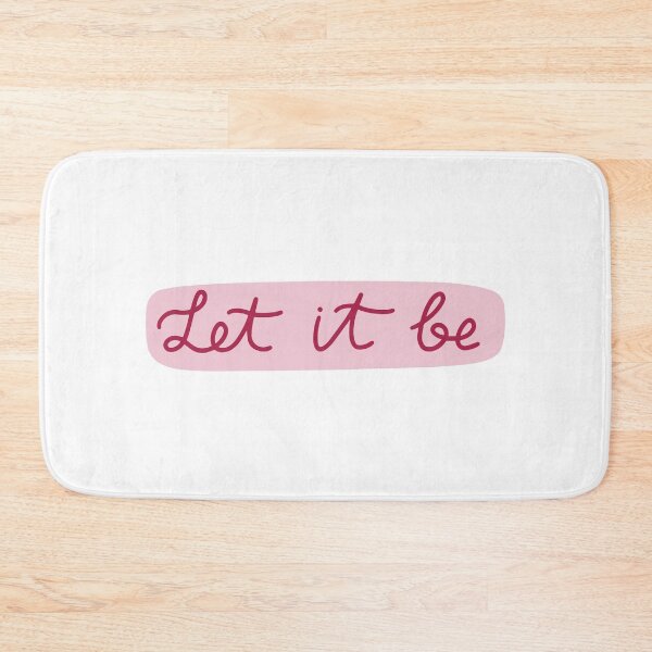 Item preview, Let It Be Pink Patch designed and sold by tealborealis.