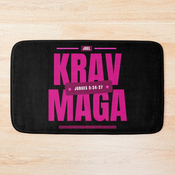 Item preview, Jael - Krav Maga for Women - Judges 5:24-27 - Hot Pink designed and sold by printthisslogan.