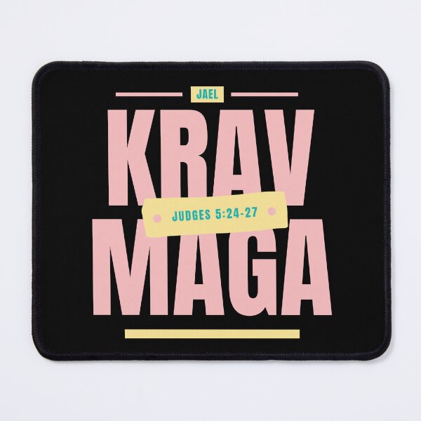 Item preview, Jael - Krav Maga for Women - Judges 5:24-27 - Peach designed and sold by printthisslogan.