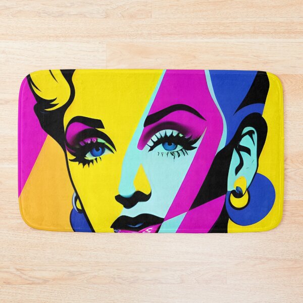 Item preview, Vintage woman pop art designed and sold by Planetporridge.