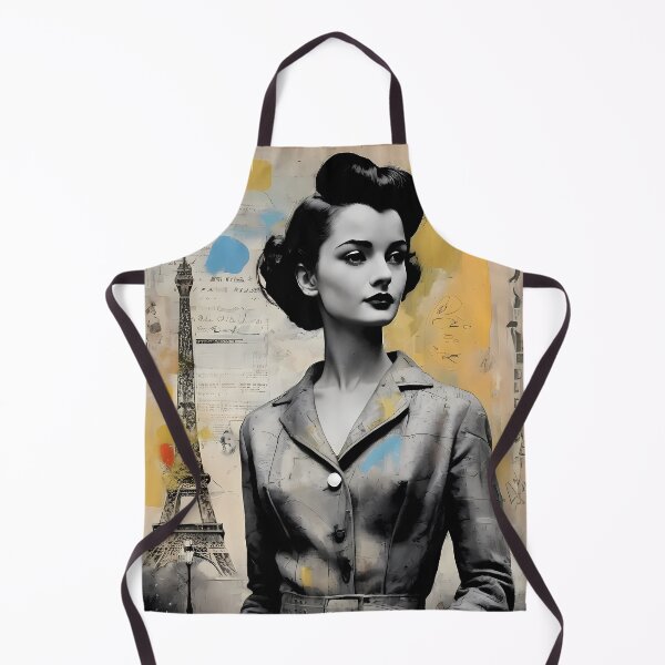 Item preview, Collage woman on newspaper designed and sold by Working-Woman.