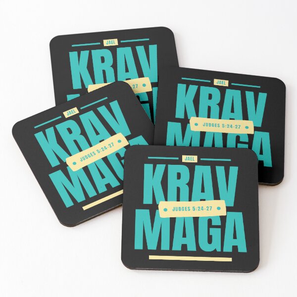 Item preview, Jael - Krav Maga for Women - Judges 5:24-27 - Teal and Yello designed and sold by printthisslogan.