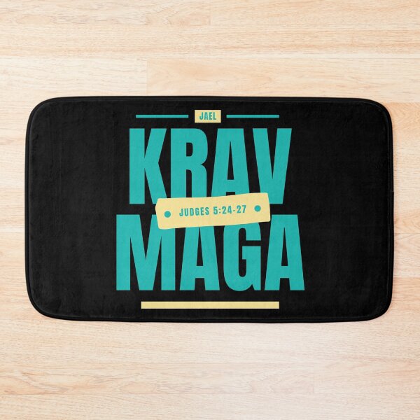 Item preview, Jael - Krav Maga for Women - Judges 5:24-27 - Teal and Yello designed and sold by printthisslogan.