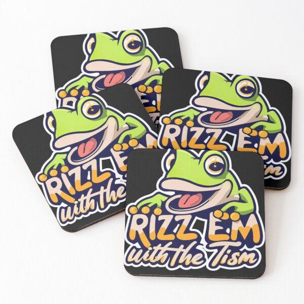 Item preview, funny frog rizz em with the tism graffiti style designed and sold by Pawel Oska.