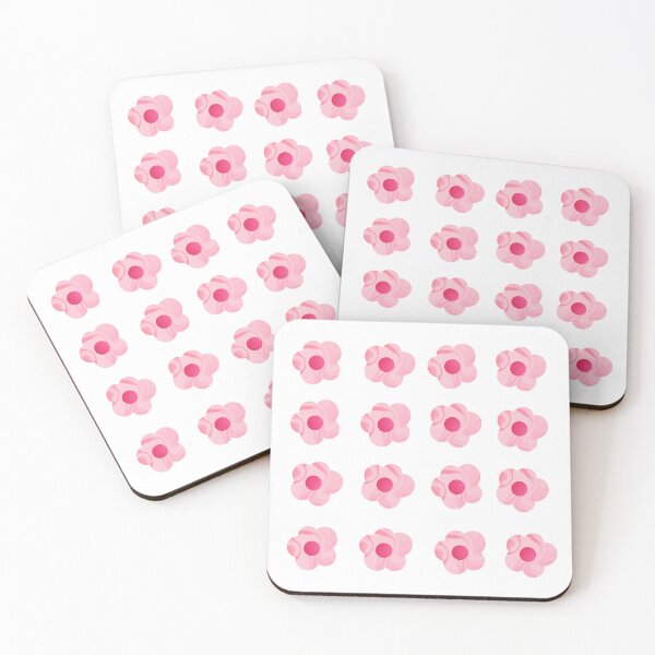 Item preview, Pink retro flowers designed and sold by Jordananne11.