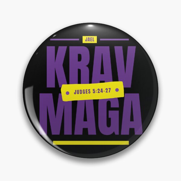 Item preview, Jael - Krav Maga for Women - Judges 5:24-27 - Purple designed and sold by printthisslogan.