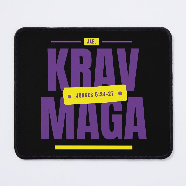 Item preview, Jael - Krav Maga for Women - Judges 5:24-27 - Purple designed and sold by printthisslogan.