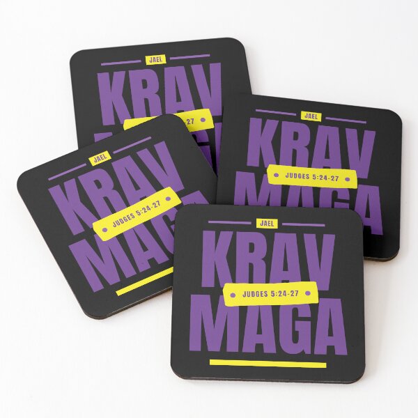 Item preview, Jael - Krav Maga for Women - Judges 5:24-27 - Purple designed and sold by printthisslogan.