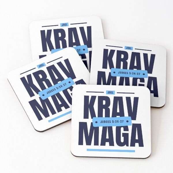 Item preview, Jael - Krav Maga for Women - Judges 5:24-27 - Navy Blue and White designed and sold by printthisslogan.