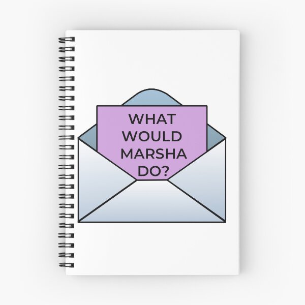 Item preview, What Would Marsha Do Letter designed and sold by ChristmasSloth.