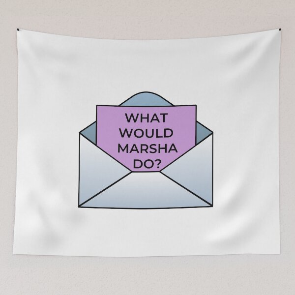 Item preview, What Would Marsha Do Letter designed and sold by ChristmasSloth.