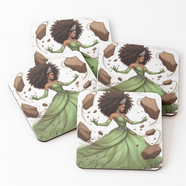 Item preview, Earthbending Princess Tiana designed and sold by oforrestjr.