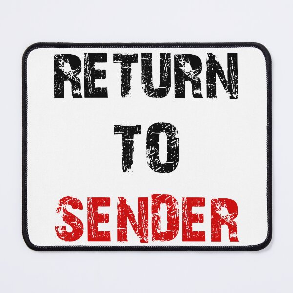 Item preview, RETURN TO SENDER designed and sold by 101univers.