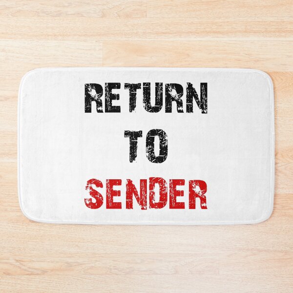 Item preview, RETURN TO SENDER designed and sold by 101univers.