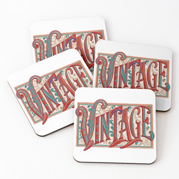 Item preview, Retro Vibes: Timeless Design with Vintage Lettering designed and sold by Colorful-Garden.