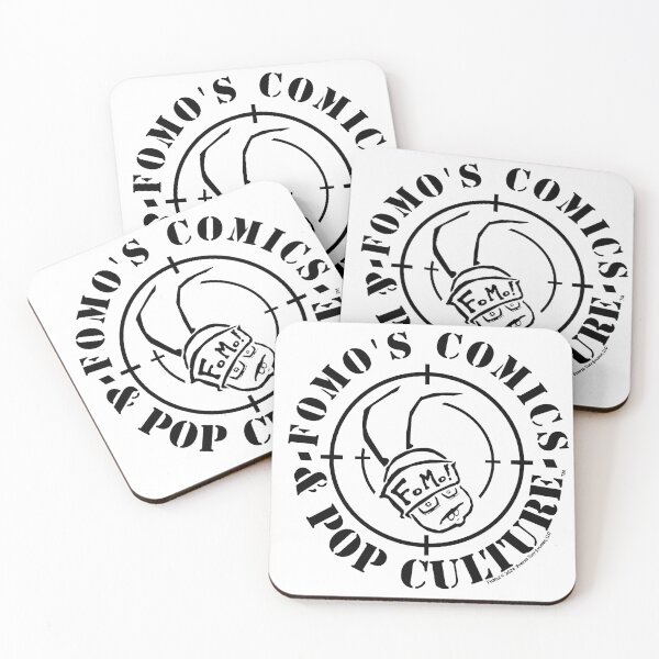 Item preview, FoMo's Comics and Pop Culture Logo Merch (Black) designed and sold by Fomoscomics.
