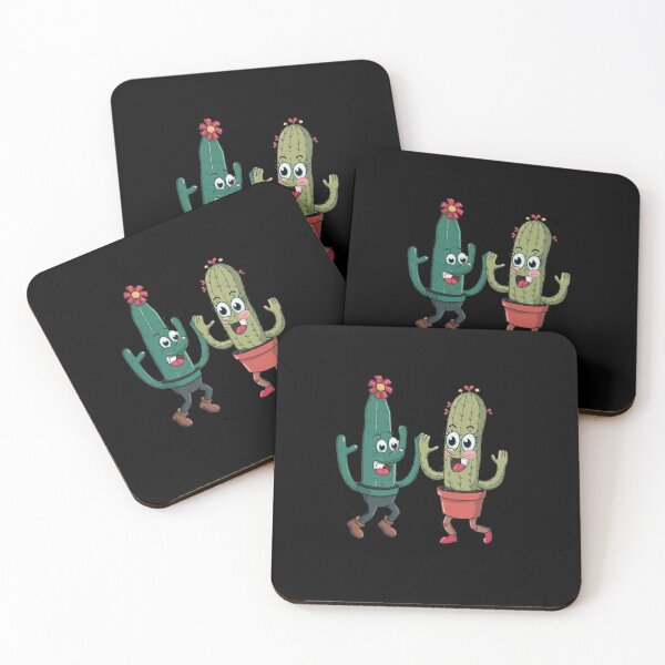 Item preview,  Funny cactus cartoon  animation designed and sold by VibeStyleShop.