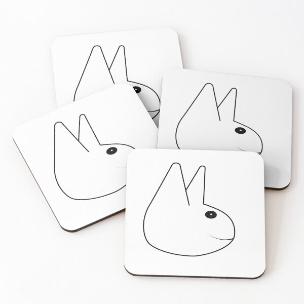 Item preview, silhouette of a bunny with ears, designed and sold by GalynaLB.