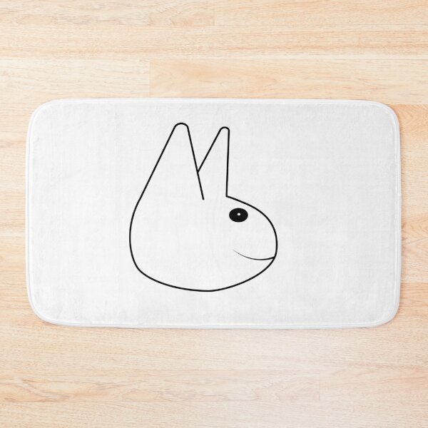 Item preview, silhouette of a bunny with ears, designed and sold by GalynaLB.