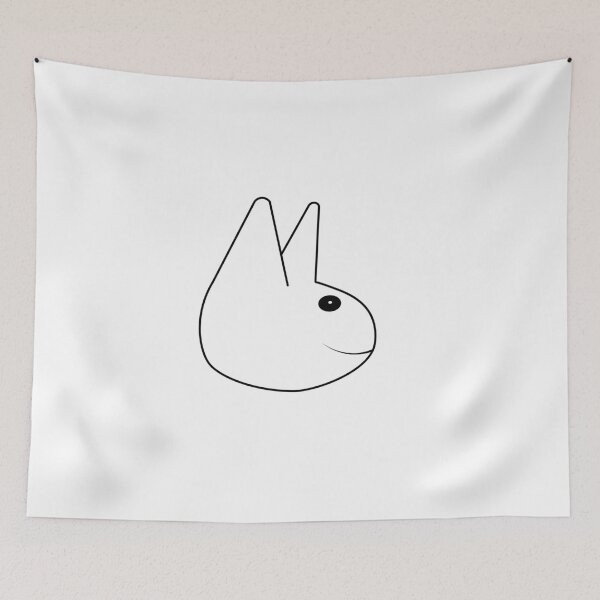 Item preview, silhouette of a bunny with ears, designed and sold by GalynaLB.