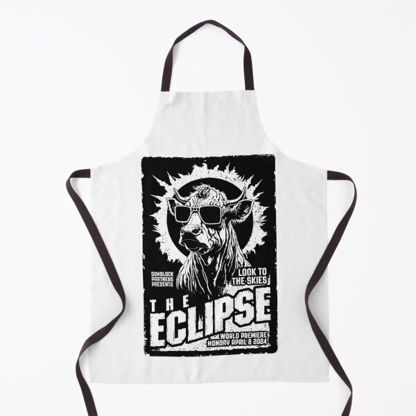 Item preview, Cow Solar Eclipse 2024 Cattle Farmer Science Fiction Movie designed and sold by GrandeDuc.