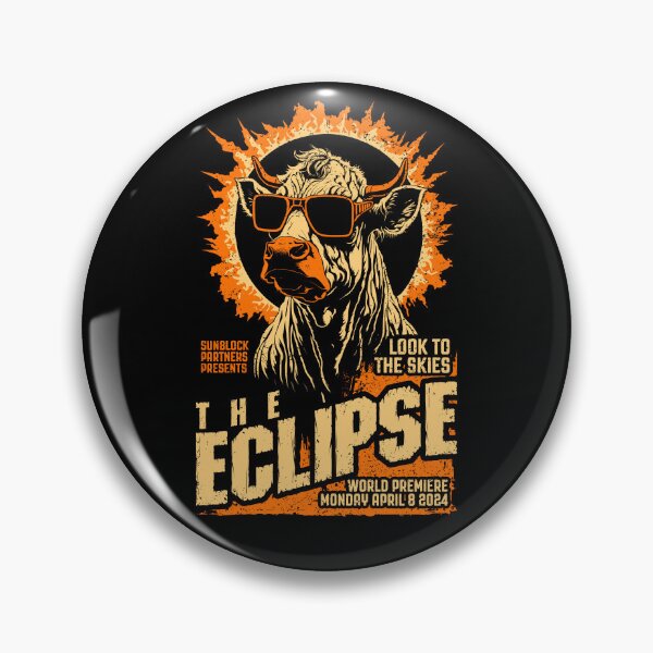 Artikelvorschau, Cow Solar Eclipse 2024 Cattle Farmer Science-Fiction-Film entworfen und verkauft von GrandeDuc.