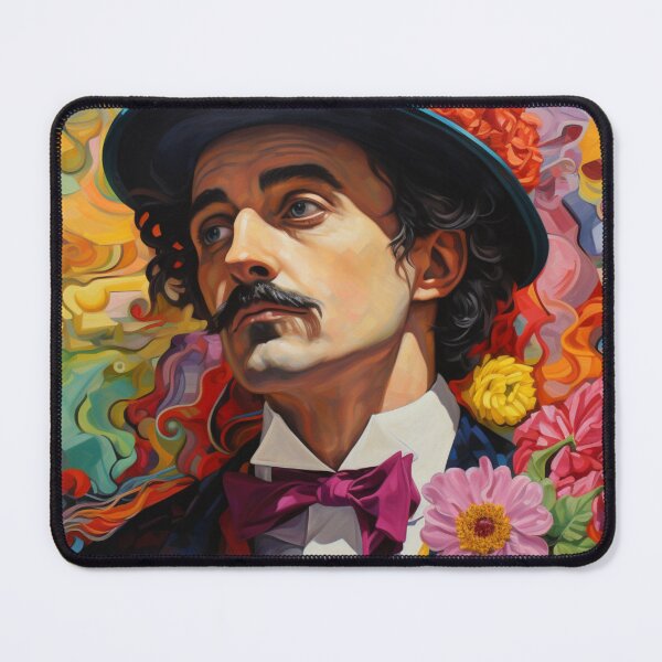 Item preview, Victorian Man Bright Florals designed and sold by whitecat23.