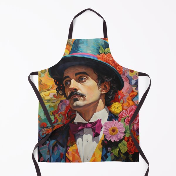 Item preview, Victorian Man Bright Florals designed and sold by whitecat23.