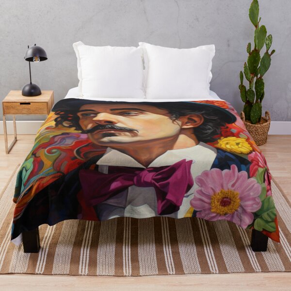 Item preview, Victorian Man Bright Florals designed and sold by whitecat23.