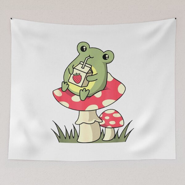 Item preview, Lovely Frog Mushroom designed and sold by murad2020.