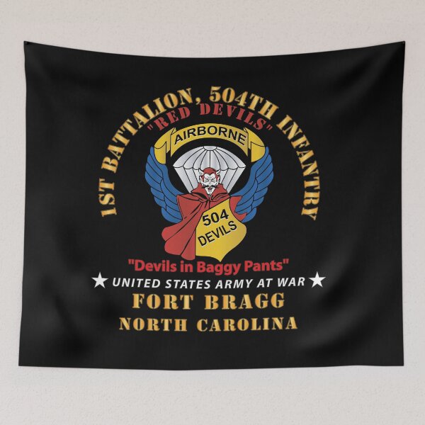 Item preview, Army - 1st Battalion, 504th Infantry Regiment - Red Devils - FBNC X 300 designed and sold by Military Insignia Products.