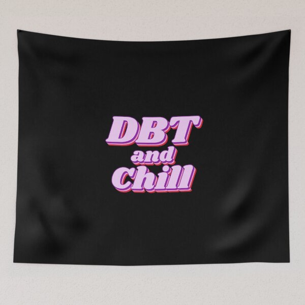 Item preview, DBT and Chill Retro designed and sold by ChristmasSloth.