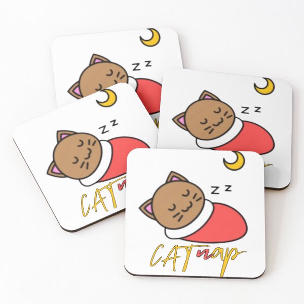 Item preview, Catnap with red blanket  designed and sold by musabadam2013.