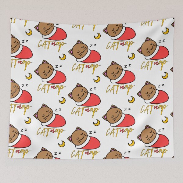 Item preview, Catnap with red blanket  designed and sold by musabadam2013.
