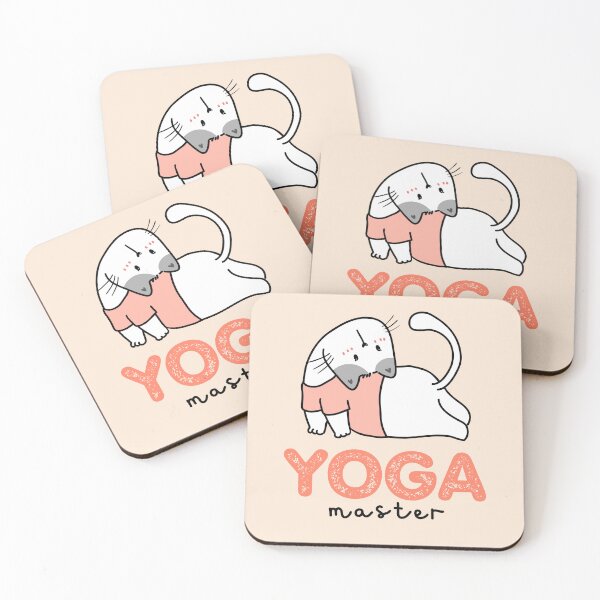 Item preview, My Cat Is Yoga Master designed and sold by Palati-Watt.