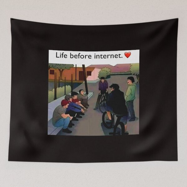 Item preview, Life before internet designed and sold by virusRojo.