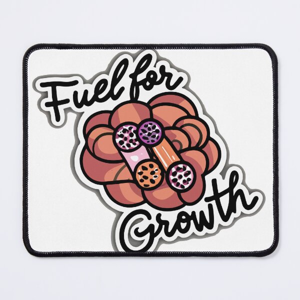 Item preview, Fuel for Growth Protein Molecule Science Motivational Design designed and sold by NiftyWrx.