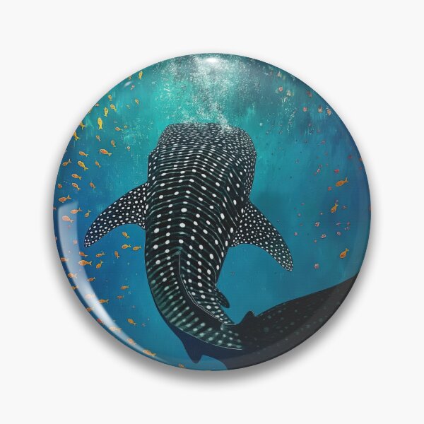 Item preview, Whale Shark Floating in the Sea designed and sold by curiouswonder.